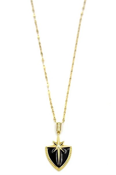 Marsilyan Nvdn- Ieg - Pole Star Necklace - Gold Iegrs-Nvdn1
