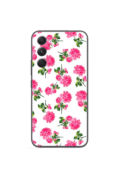 Other Samsung Galaxy A05s Roses White Transparent Silicone TPU Θήκη