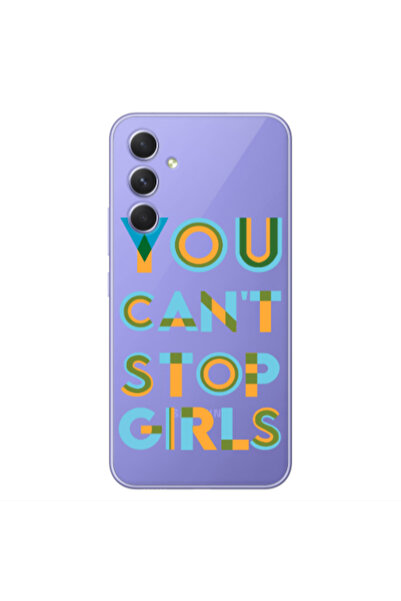 Other Samsung A54 You Cant Stop Girls Transparent Silicone TPU Θήκη