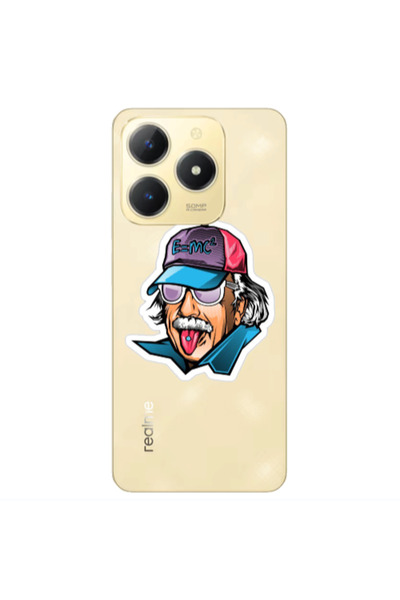 Other Realme C61 Einstein Transparent Silicone TPU Θήκη