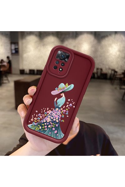 Hontinga حافظة هاتف Xiaomi Redmi Note 12 Pro 4G متوافقة مع الكاميرا، حافظة ها...
