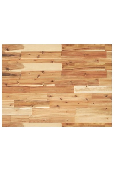 vidaxl Blat de baie finisaj cu ulei, 100x60x2 cm, lemn masiv de acacia