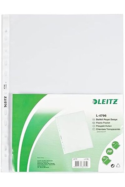 Yıldızan Terra Organik Pouch File A4 11 Holes (100 Pieces) Frosted Terra Orga...
