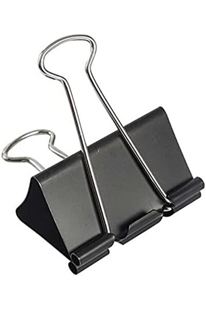 Yıldızan Terra Organik Paper Clips Binder Clips 51 mm 451g 12 Pack Terra Orga...