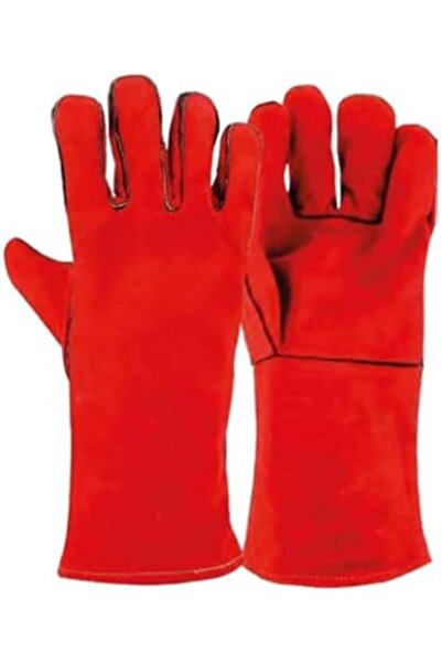 Yıldızan Terra Organik Red Unscented Welder's Gloves, No:10, 3 Pairs Terra Or...