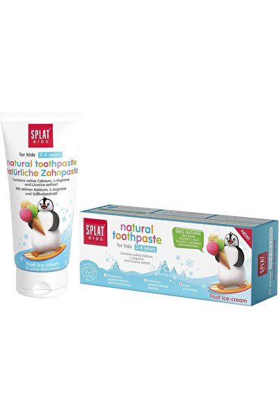Yıldızan Terra Organik Splat Kids Natural Toothpaste 2-6 Years Old Toothpaste...