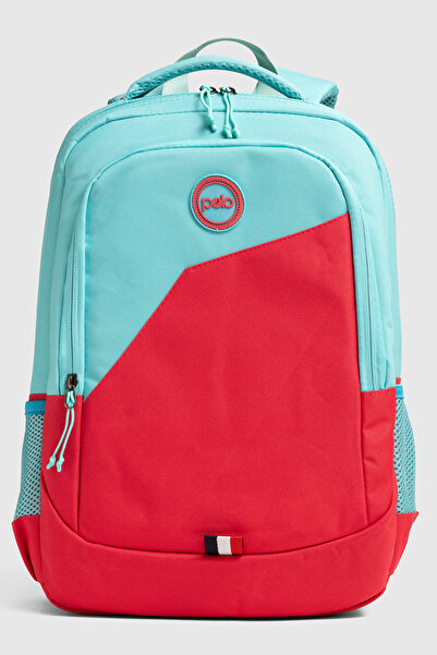 Mypolo Vigo Orthopedic Backpack Turquoise Red - Middle School, High School an...