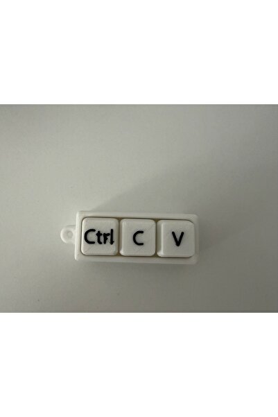 Filamel Ctrl+C Ctrl+V Klavye Tuşu Anahtarlık - Yazılımcı, Mühendis ve Ofis Ça...