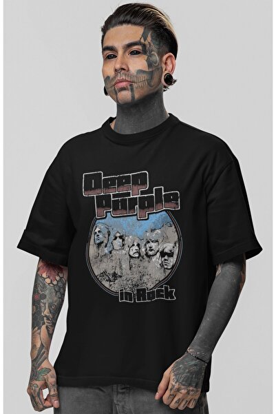 SEVBANO Džepovlja rok metal muzička grupa Deep Purple, štampana unisex majica...