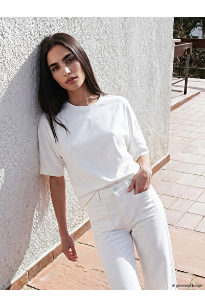 LC Waikiki 100% Cotton Women's T-Shirt