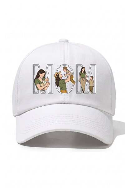 l'eivor Mom - Mother & Son Very Special Design Printed Cotton Hat