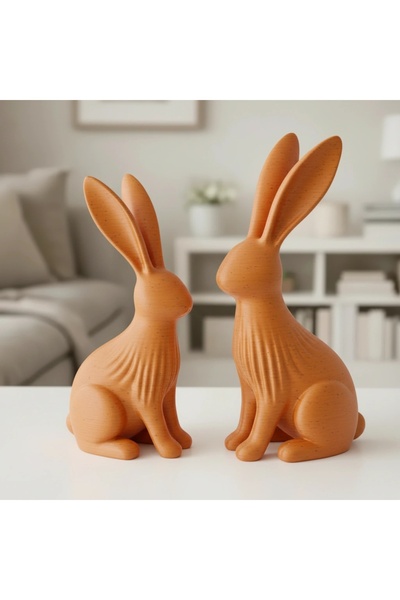 OEM Figurină Decorativă Iepure Modernă 12cm