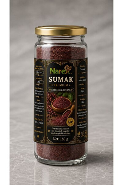 NAREX Sumak 180GR - Premium Kalite