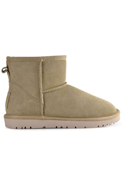 OEM Μπεζ χαμηλό δερμάτινο Australian Boot Kelara K21211