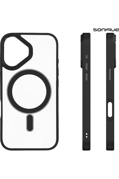 Other Μαγνητική Θήκη Magmetal Sonique για Apple iPhone 16 Plus Μαύρη