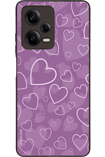 Other Θήκη Sonique Heart Series για Xiaomi Redmi Note 12 Pro 5G Βιολετί