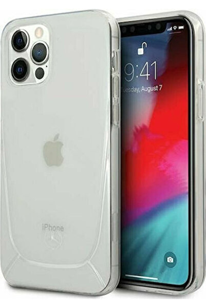 Mercedes Benz Mercedes-Benz Husă spate transparentă din plastic (iPhone 12 / ...