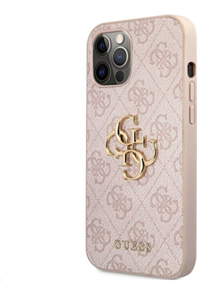 Guess Πλαστικό Ροζ Πίσω Κάλυμμα (iPhone 12 / 12 Pro) Κωδικός: GUHCP12M4GMGPI