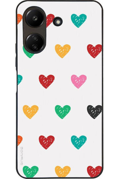 Other Θήκη Sonique Heart Series για Xiaomi Redmi 13c 4g Poco C65 4g Λευκό 02