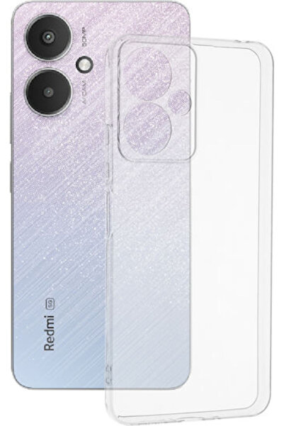 Techsuit Διαφανής Πίσω Θήκη Σιλικόνης (Redmi 13C 4G / Poco C65 4G) Κωδικός: K...