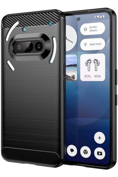 Techsuit Κάλυμμα Πλάτης Σιλικόνης Μαύρο (Nothing Phone (3a)) Κωδικός: KF2346888