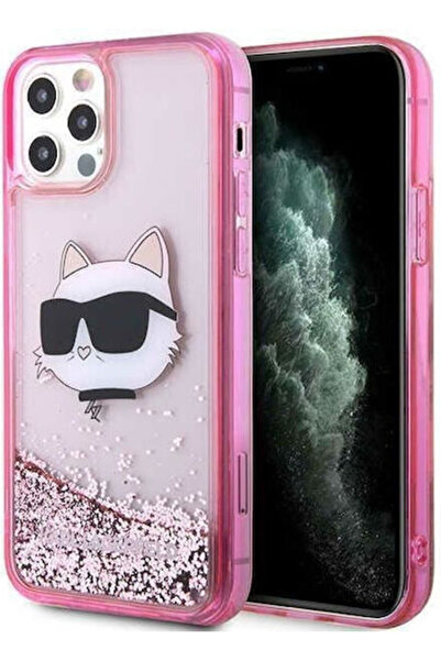 Karl Lagerfeld Glitter Choupette Πίσω Κάλυμμα Κεφαλής Πλαστικό / Σιλικόνη Ροζ...