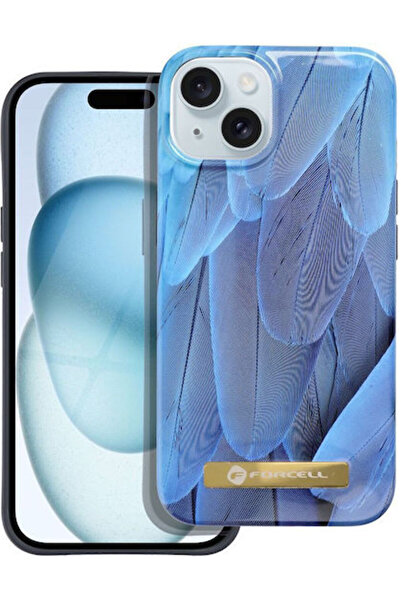 Forcell F-protect Θήκη Mirage Συμβατή με Magsafe για iPhone 15 Plus Blue Bird