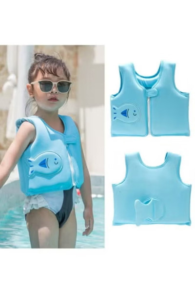 TAPIT سترة سباحة للأطفال من Puddle Jumper مع حزام قابل للتعديل للأطفال من 20-...