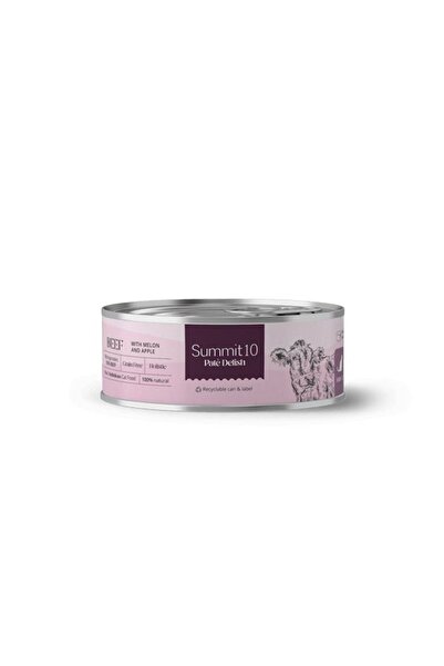 Summit10 Patè Delish Μοσχάρι 92% με Πεπόνι και Μήλο 85gr
