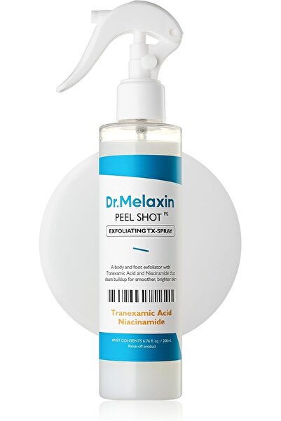Dr.Melaxin دكتور ميلاكسين بيل شوت بخاخ تقشير الجسم مع حمض الترانيكساميك والني...