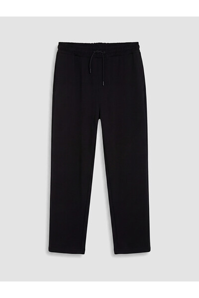 LC Waikiki Black Regular Fit Men's Sweatpants