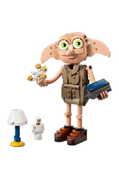 LEGO Harry Potter Özgür Ev Cini Dobby 76469 - 8 Yaş ve Üzeri Çocuklar için 2’si 1 Arada Oyuncak Yapı