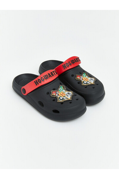 LC Waikiki Black Harry Potter Printed Boys' Sandals