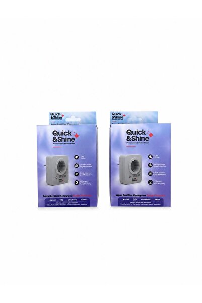 Quick&Shine AKIM KORUYUCU PRİZ 2 ADET