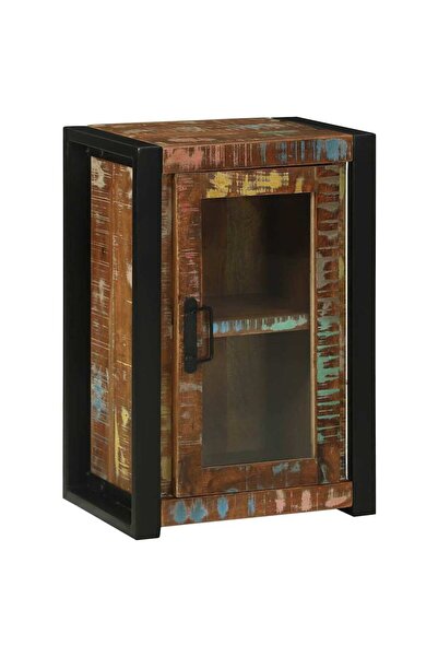 vidaxl Bathroom Cabinet with Shelf Brown 40 x 30 x 60 cm Solid Reclaimed Wood