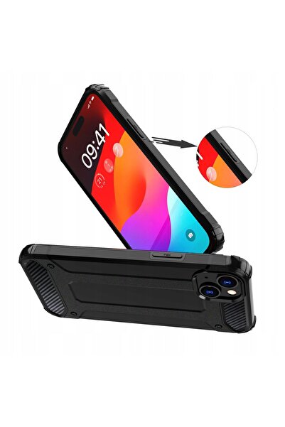 Hurtel Husă tip armură pentru iPhone 15 Plus, Hibridă, Armură Avansată, Ranfo...