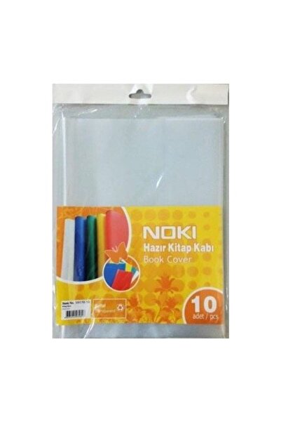 Noki Hazır Yapışkanlı Kitap Kabı Şeffaf 10 Lu