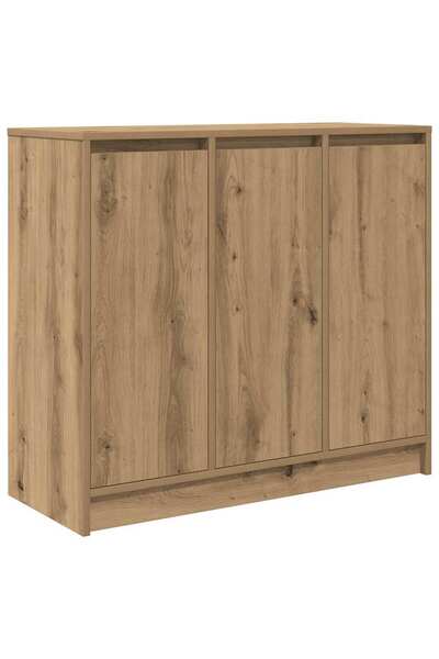 vidaxl Bufetă Stejar Artisan 85x34x76 cm Lemn prelucrat