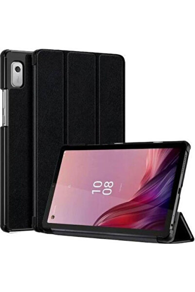 inos Ανθεκτική Μαύρη Θήκη Flip για Lenovo Tab M9