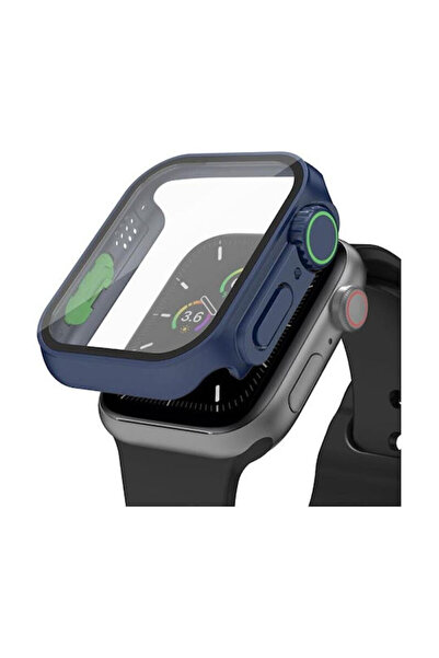 AhaStyle WG115 Πλαστική Θήκη σε μπλε χρώμα για Apple Watch 7, 8, 9 45mm