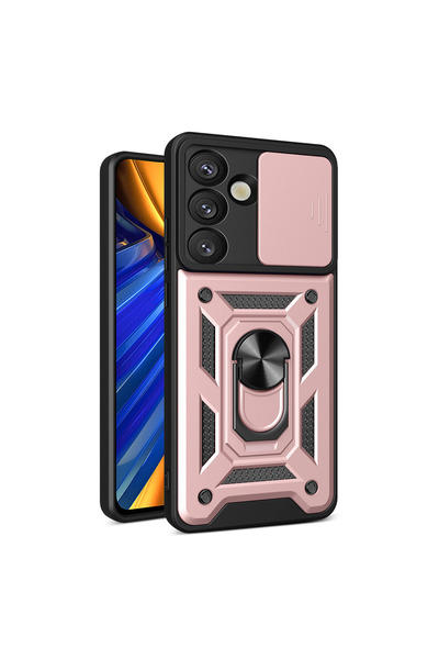 Hurtel Husă Hibridă Tip Armură Camshield pentru Samsung Galaxy S25 Protecție