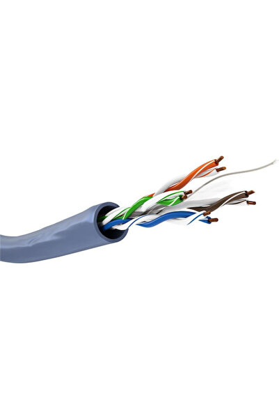 goobay Καλώδιο Ethernet U/UTP Cat.6a 100μ Μπλε Κωδικός: 96096