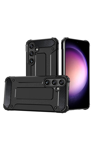Hurtel Husă Hibridă Tip Armură Pentru Samsung Galaxy S24 Fe Protecție Armurat...