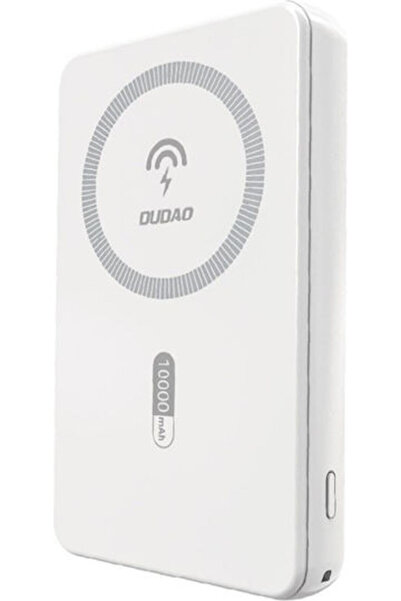 DUDAO K14S Power Bank 5000mAh 20W με θύρα USB-A και θύρα USB-C Λευκό