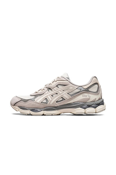 Asics Τζελ-ΝΥΣ " (transliteration of Gel-NYC) -  "Oyster Grey " ->  "Γκρι Στρ...