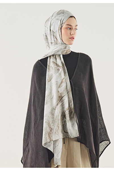 Freshscarfs Taş Soft Lines Pattern Soft Viscose Shawl