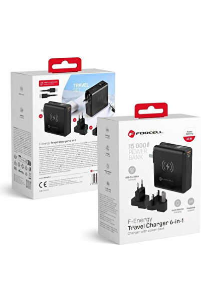 Forcell F-Energy MagSafe Power Bank 15000mAh 45W Power Delivery / Quick Charg...