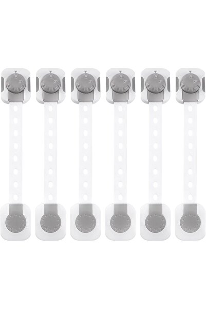 urevo Baby Safety Lock，Child Safety Locks，Multi-Functional Adjustable Double ...
