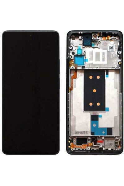 Xiaomi Οθόνη με μηχανισμό αφής και πλαίσιο για Mi 11T / 11T Pro (Γκρι) Κωδικό...