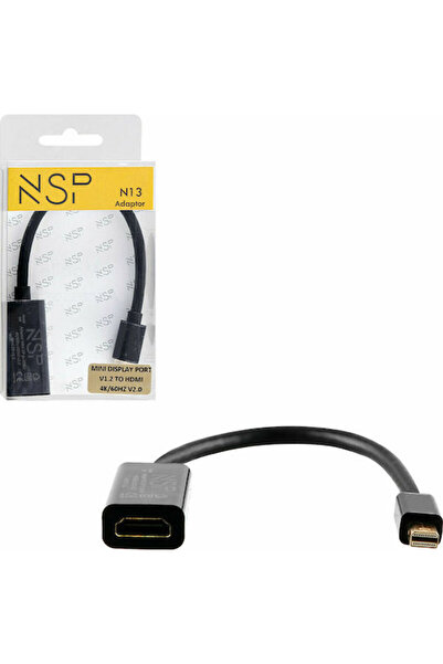 NSP N12 Μετατροπέας mini DisplayPort αρσενικό σε HDMI θηλυκό 1 τεμάχιο